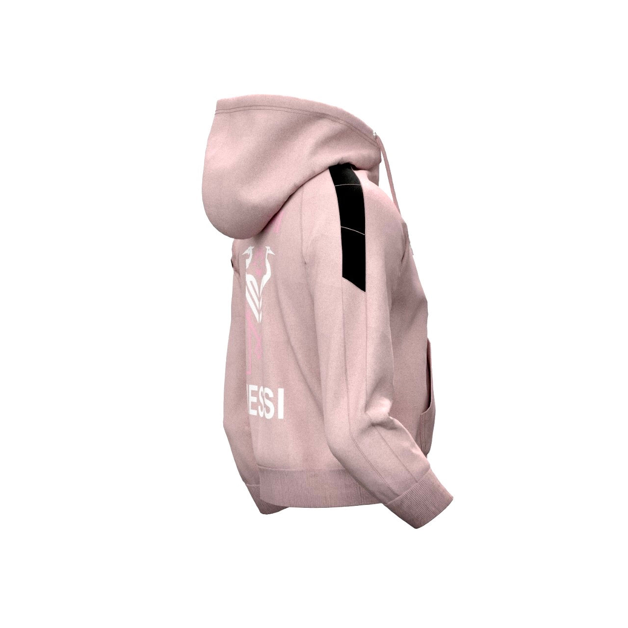Inter Miami fc Pink Zipper hoodie jumper 24/26 ( winter / baby pink / training jacket / warm up jacket / Harmony day / light pink / messi jumper)