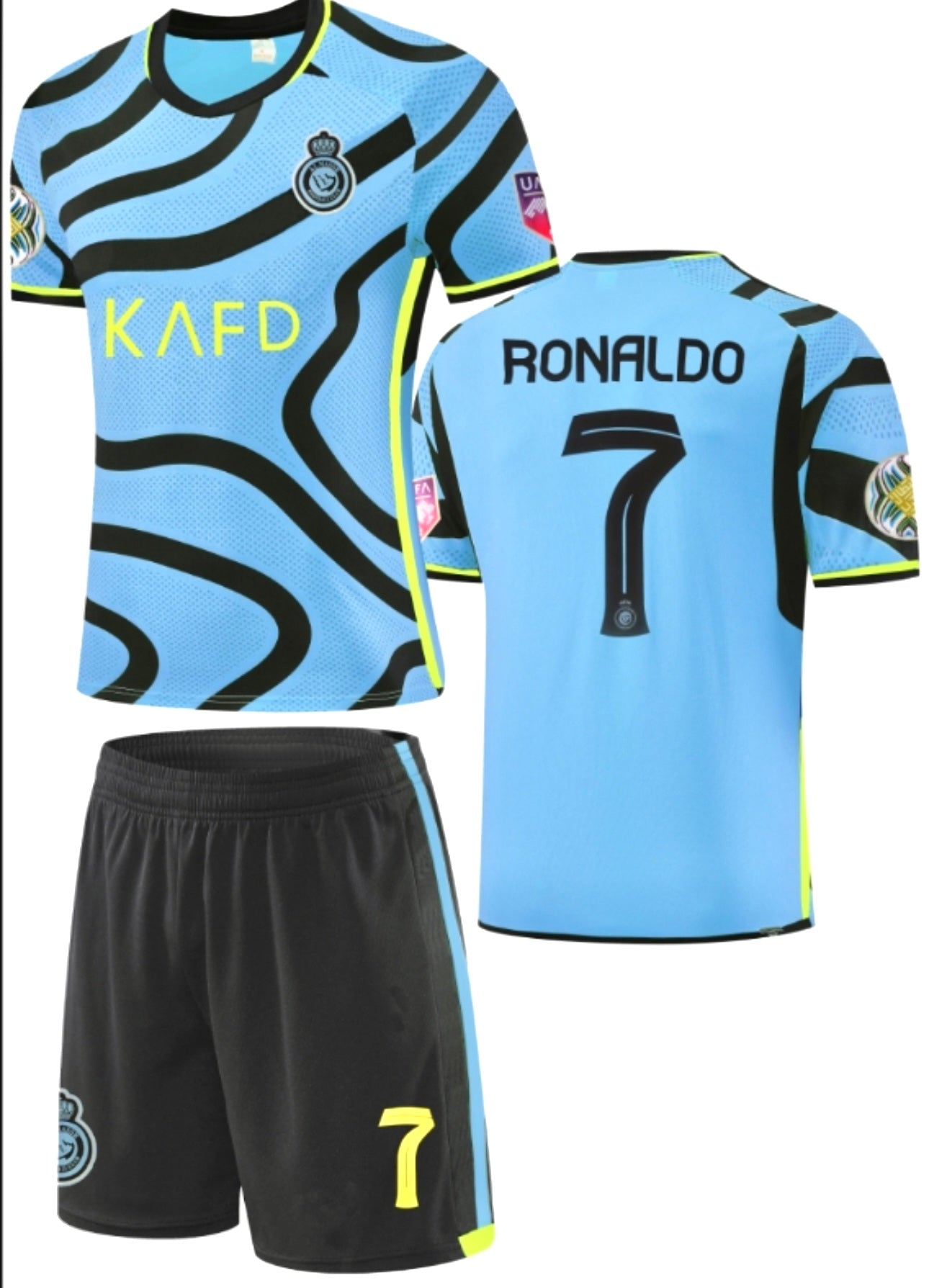 ウェア Nike Al Nassr FC Ronaldo 7 Jersey Football Jersey Al Nassr fc training 23/26 Ronaldo number#7 ( saudi ar