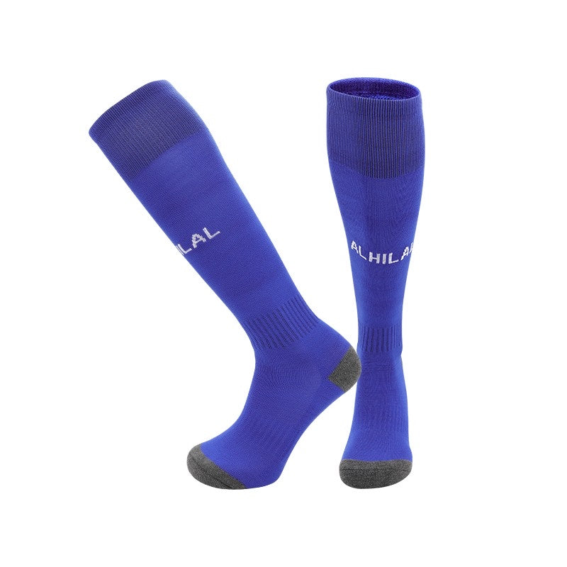 socks Ahilal fc Blue 2022-2023( football socks / kids socks / adult socks / soccer socks)