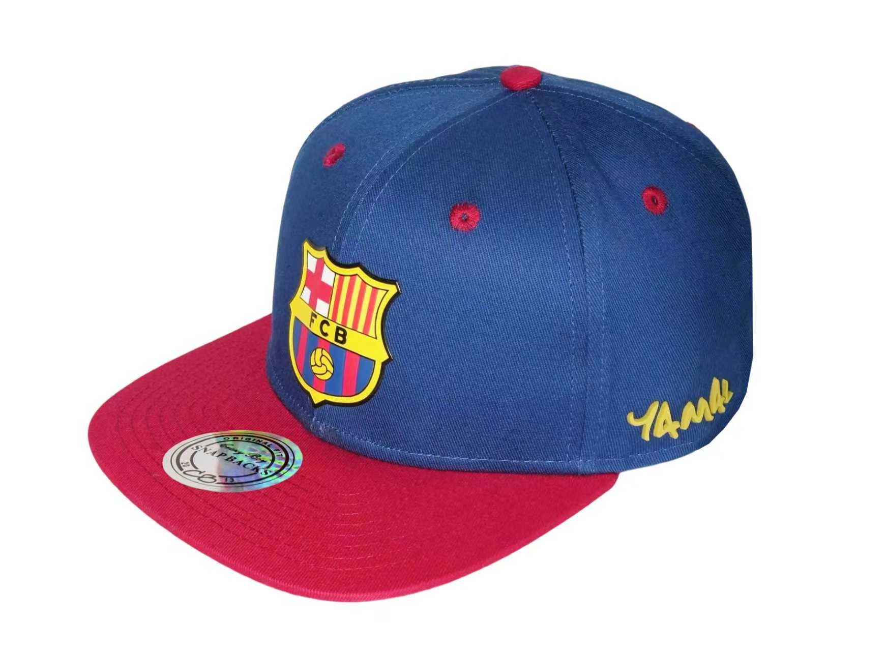 snapback blue Barcelona cap Home( YAMAL barca hat / Barcelona cap / Barcelona hat / Barca cap / team caps / Messi cap )