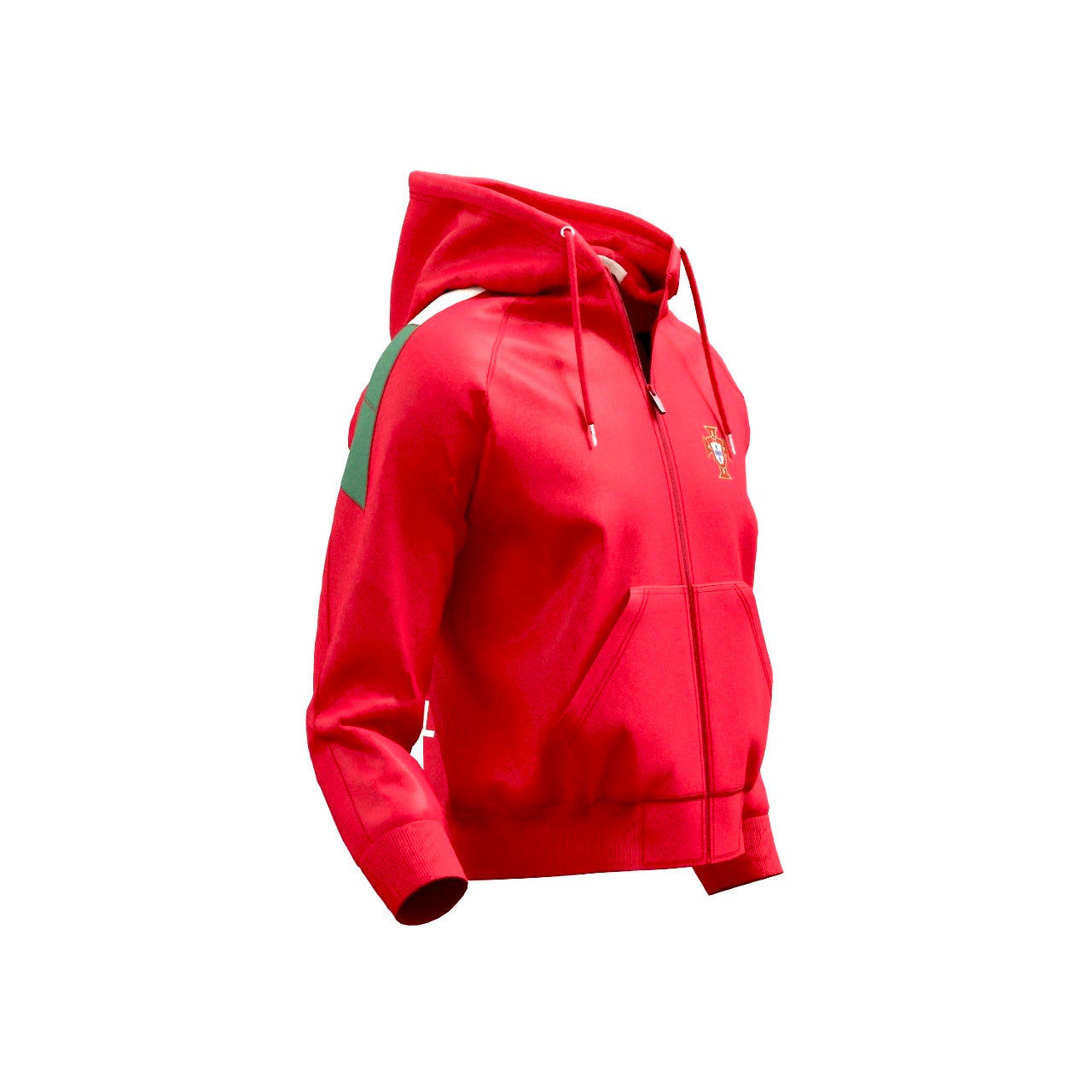 Portugal zipper Hoodie Jumper 24/26 (fleece / Ronaldo/ red jumper / training / warm up/ Harmony day / jersey / porto jumper)