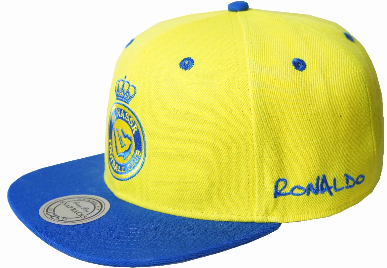 snapback al nassr cap( Ronaldo cap / cap / hat / country cap / Ronaldo cap / harmony day)