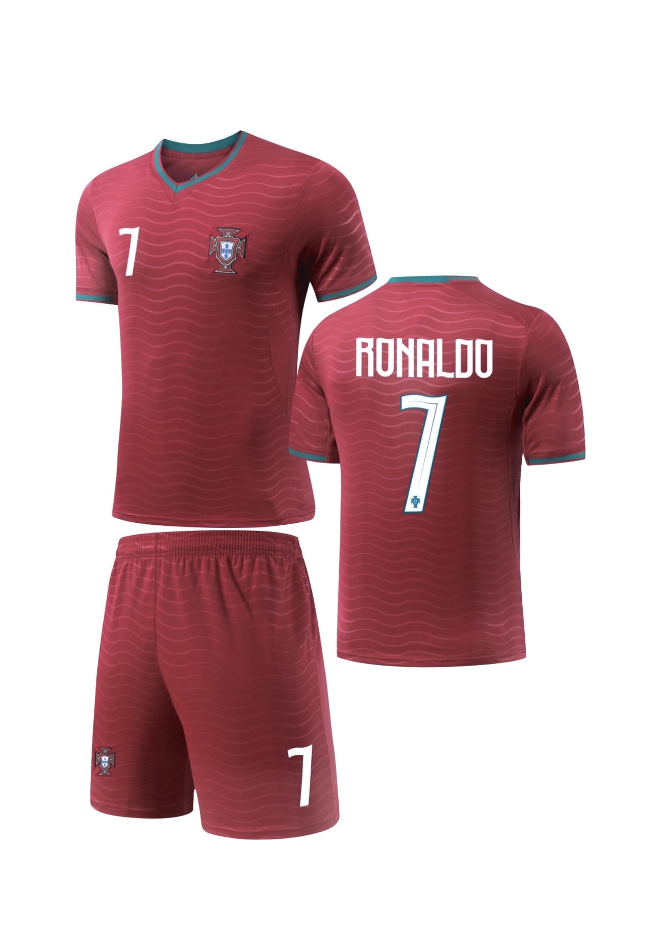 Football Jersey Portugal home Ronaldo 2026 World Cup set ( Harmony day / country jersey & shorts / football shirt / Portug al euro shirt / Ronaldo jersey / European championship )