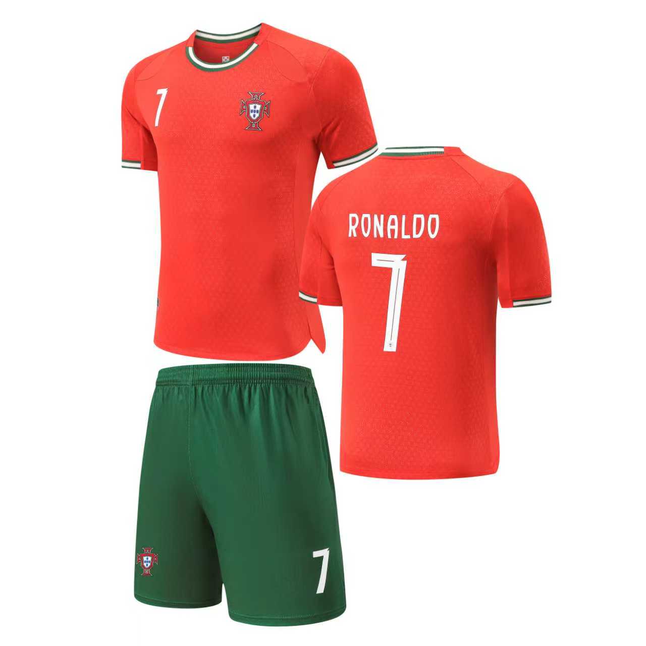 Football Jersey Portugal home Ronaldo 25/27( A grade quality / country jersey & shorts / football shirt / Portug al euro shirt / Ronaldo jersey / European championship )