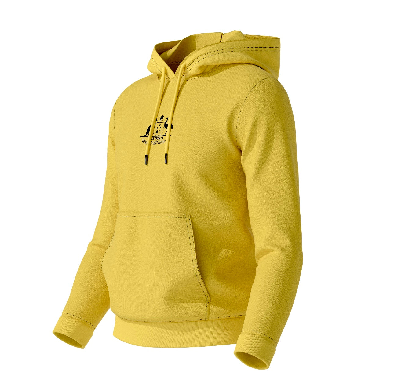 Australia hoodie jumper 24/26( yellow/ training jacket / warm up jacket / Harmony day / fleece / AUS jumper)