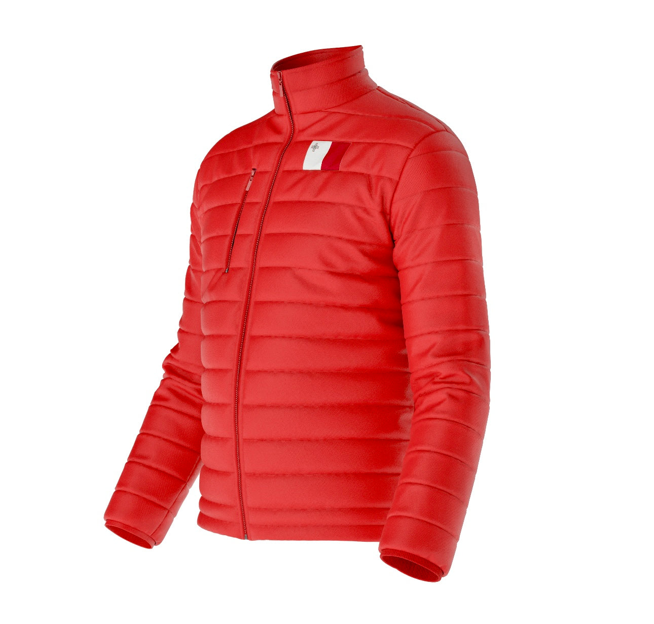 Malta Puffer jacket (red padded / winter training warm up jacket / Harmony day / Maltese winter )
