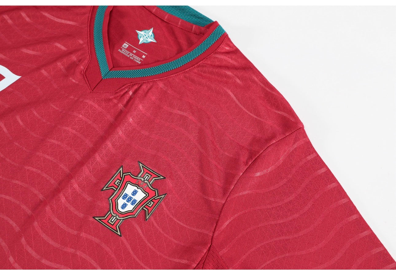 Football Jersey Portugal home Ronaldo 2026 World Cup set ( A Grade Qaulity / Harmony day / country jersey & shorts / football shirt / Portug al euro shirt / Ronaldo jersey / European championship )