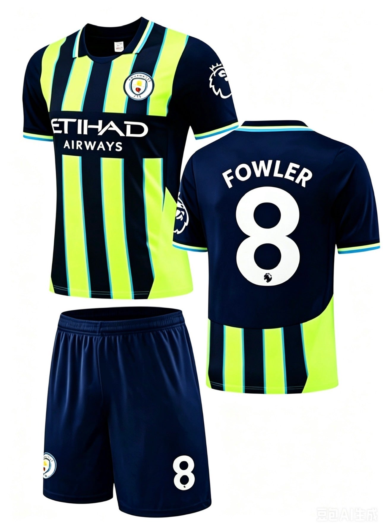 Manchester City Away Fowler #8 2024-2025