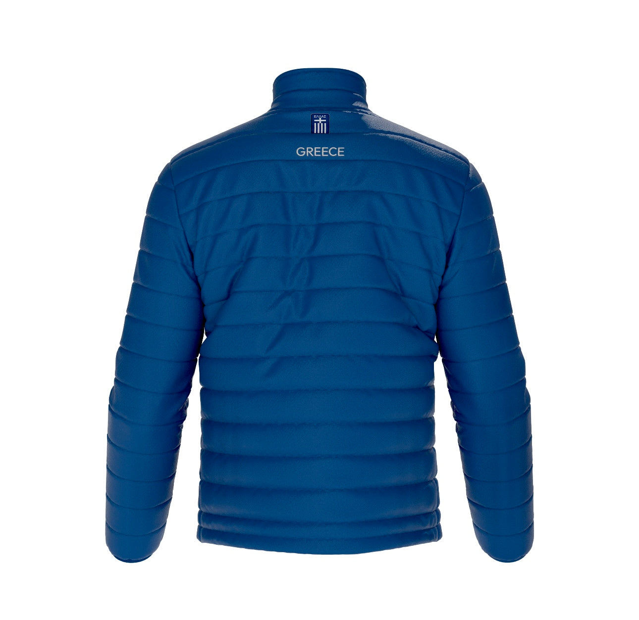 Greece Puffer jacket (Hellas blue / Greece training jacket / warm up jacket / Harmony day / Greek )