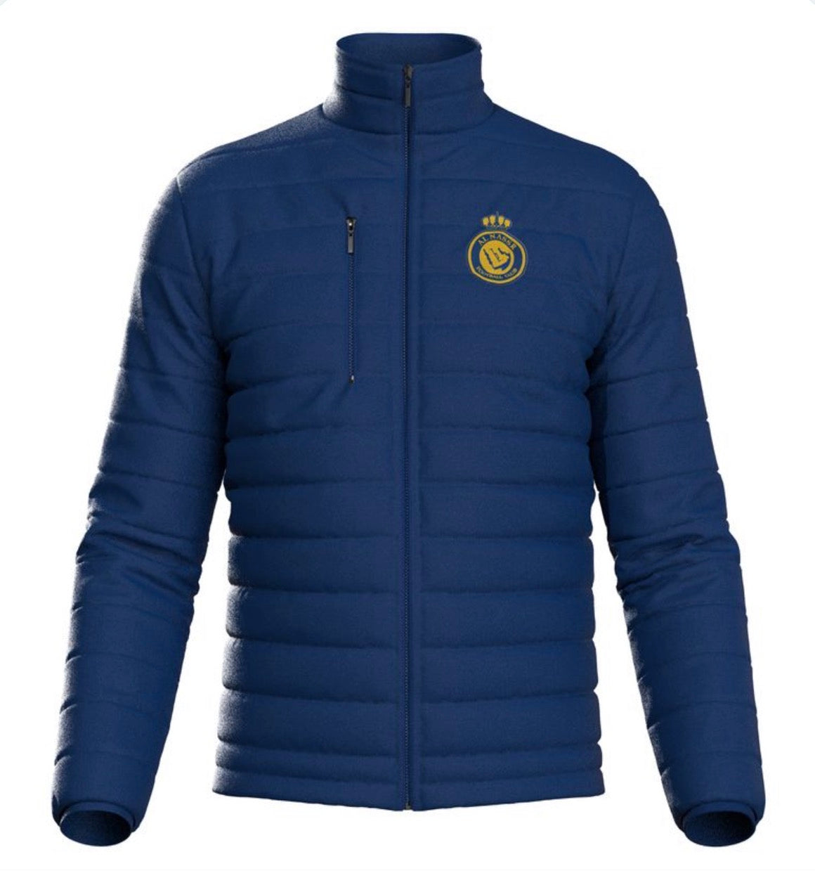 Al nassr puffer jacket 24/26( Ronaldo training jacket / warm up jacket / Harmony day / jumper)