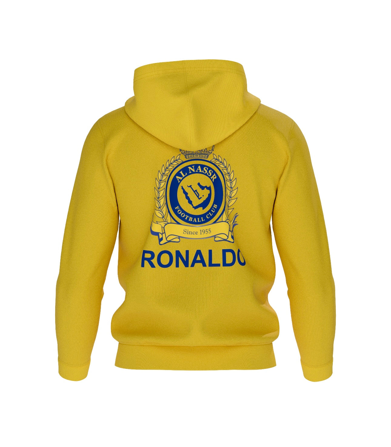 Al nassr hoodie jumper 24/26 ( yellow / Ronaldo training / warm up / Harmony day / fleece jumper)