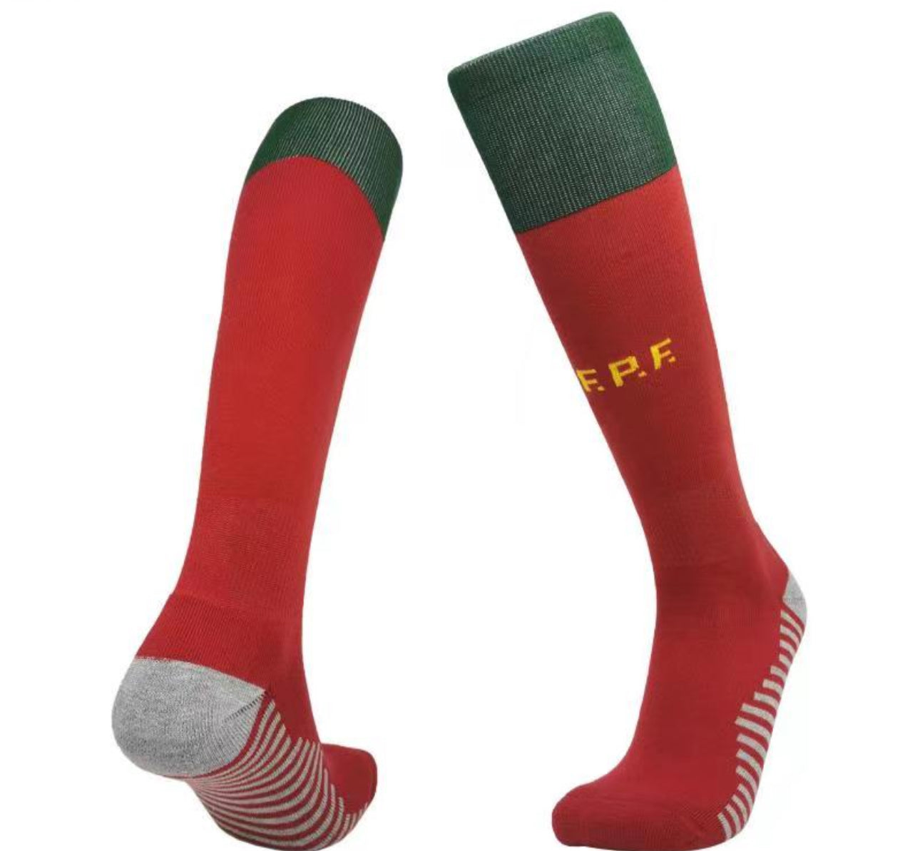 socks Portugal home 2020-2021 ( football socks / kids socks / adult socks / soccer socks)