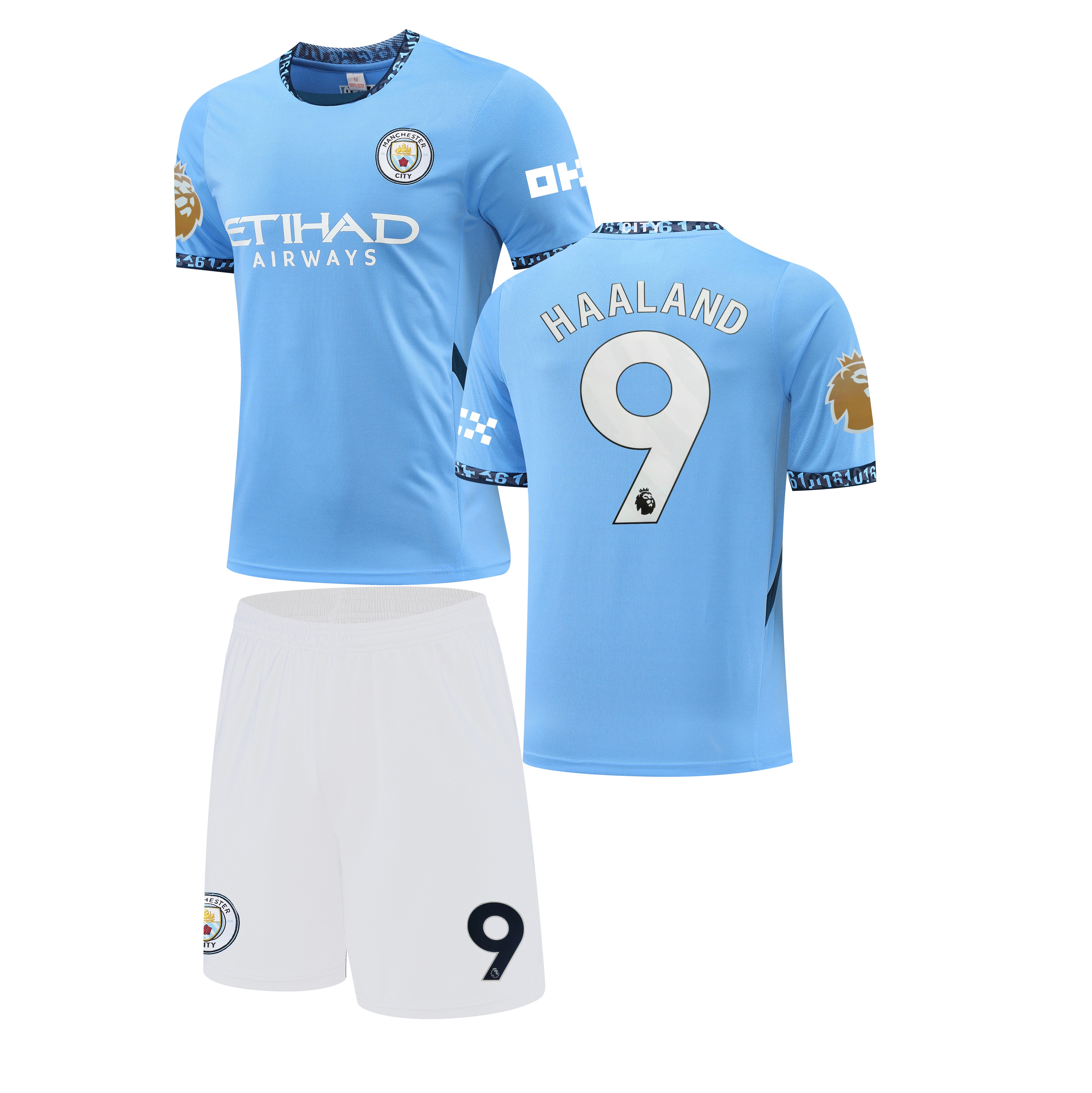 Football jersey Manchester City Haaland home 2024-2025