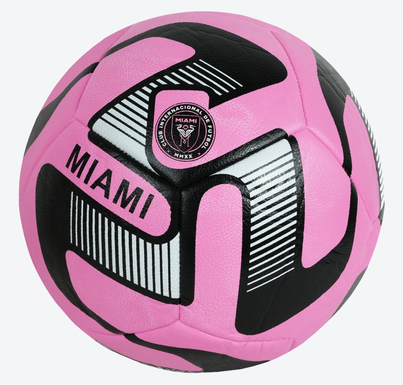 Inter miami size 5 football ( pink ball / Messi training ball / good quality ball / soccer ball )