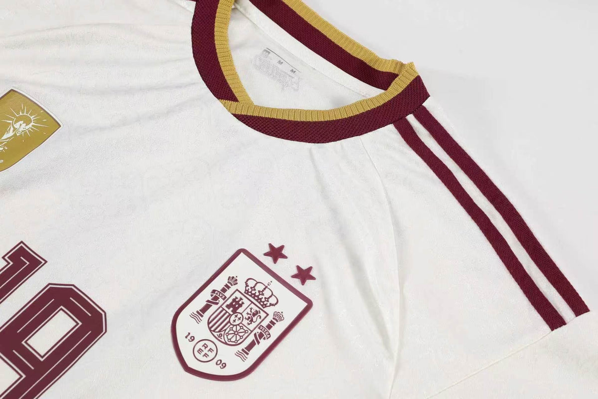 Football Jersey Spain Away LAMINE YAMAL #19 World cup 2026 ( A GRADE Quality/ soccer shirt /shorts / country Espana )