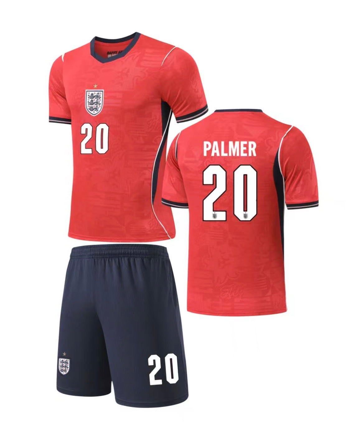 Football Jersey England Away Palmer number#20 World Cup 2026 ( Harmony day / english jersey )