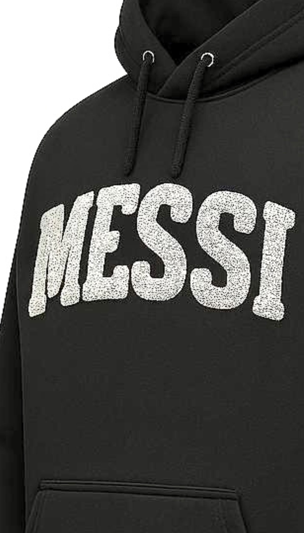 MESSI black hoodie jumper 400grams ( High quality / super heavy / jumper )