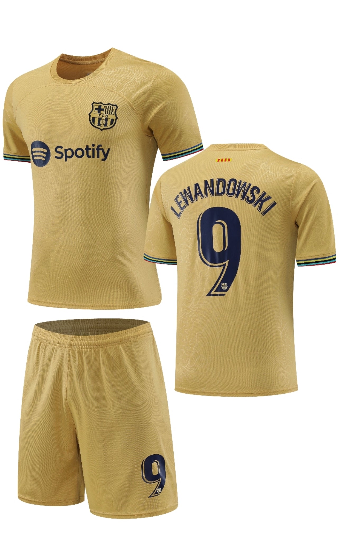 Football Jersey Barcelona fc away Lewandowski #9 2022-2023 (soccer shirt & shorts / football shirt / Barca / Barcelona shirt / specials )