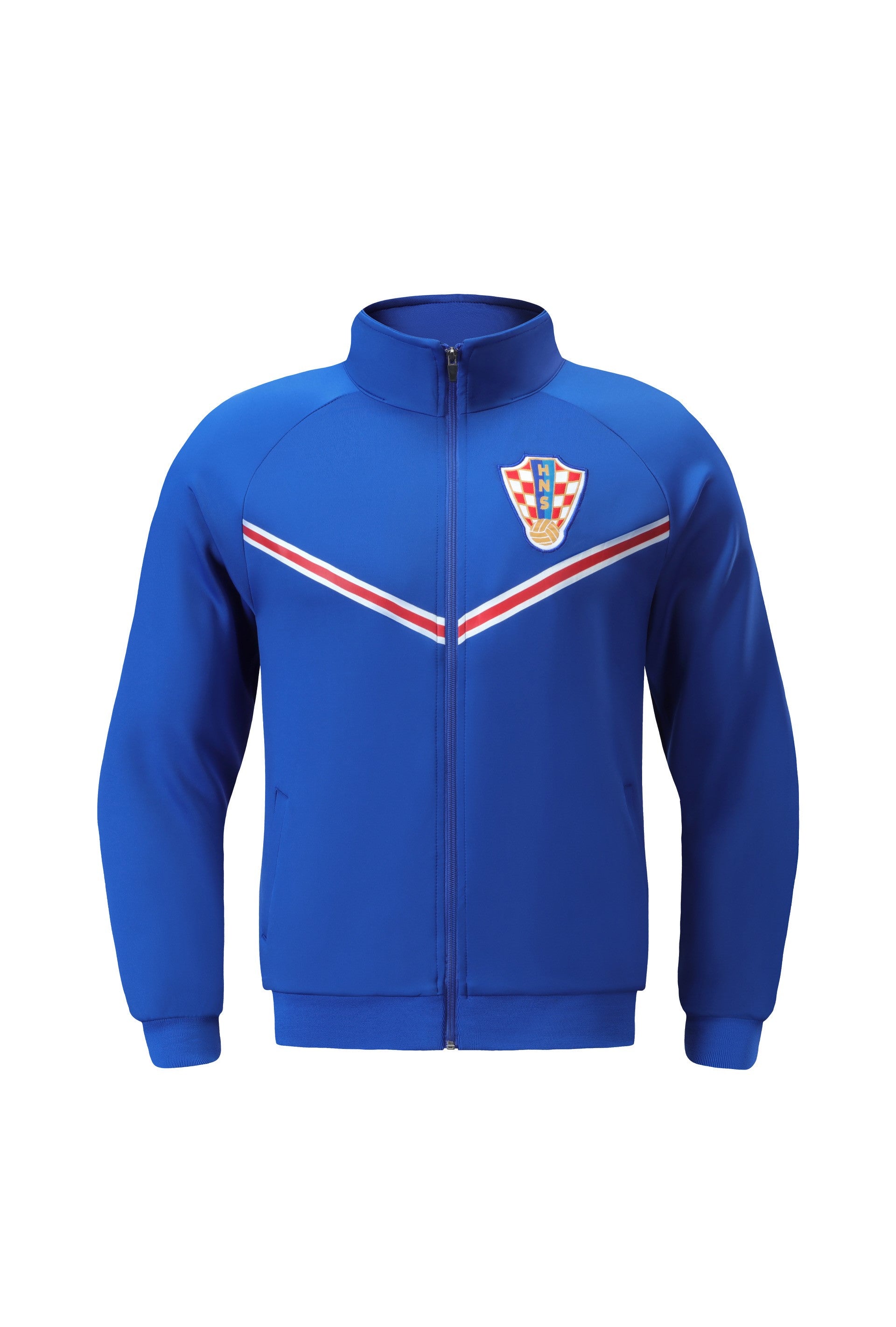 Croatia jacket ( croatia blue / Croatia training jacket / warm up jacket / Harmony day / cro jersey / Croatian jumper)