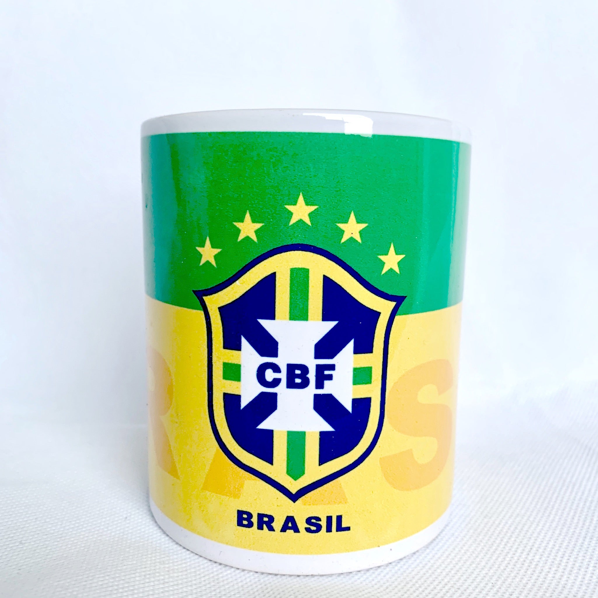 Brasil Coffee Mug (Country Football team Cup / Gift / Soccer Mug)