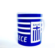 greece Coffee Mug (Country Football team Cup / Gift / hellas mug / Ellas mug / Soccer Mug)