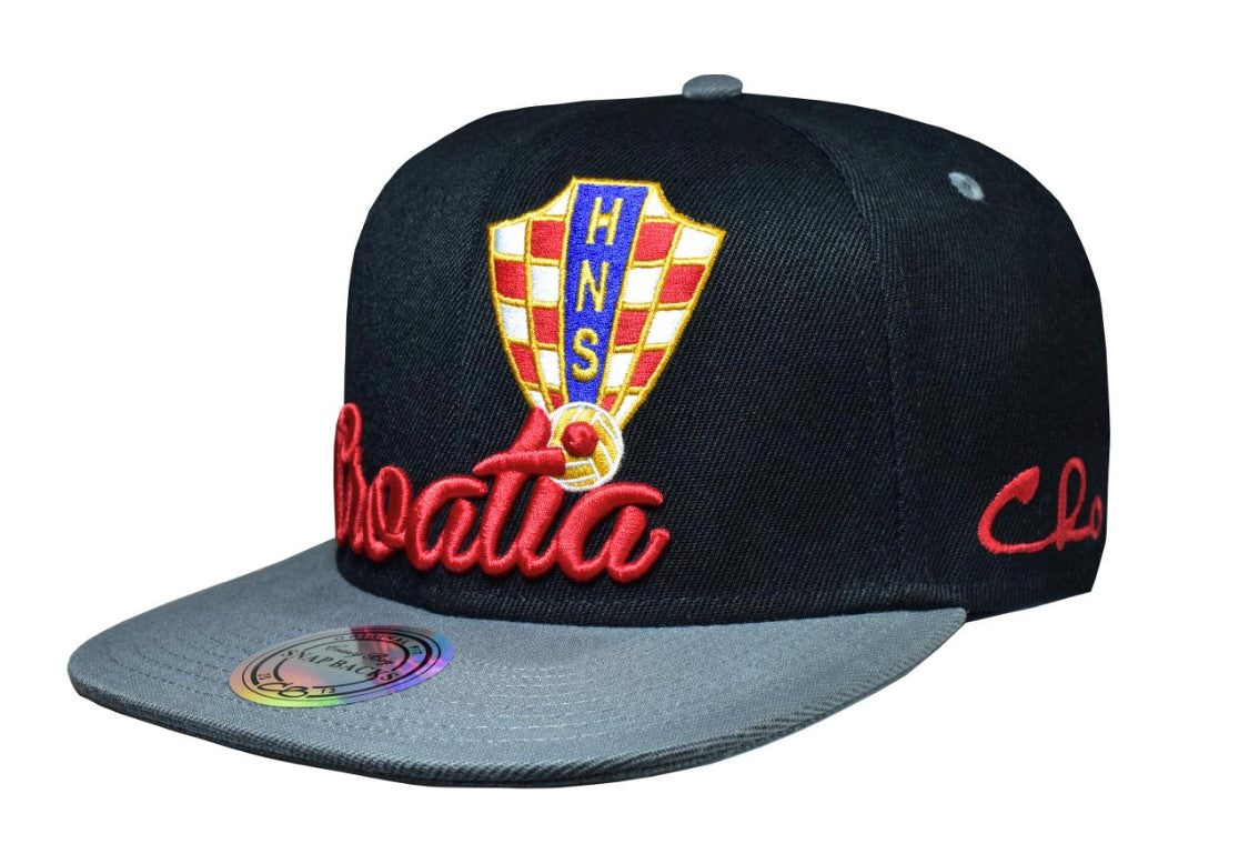 snapback Croatia Away cap ( Croatia hat / Croatia cap / croatian / Country cap / harmony day / modric cap )