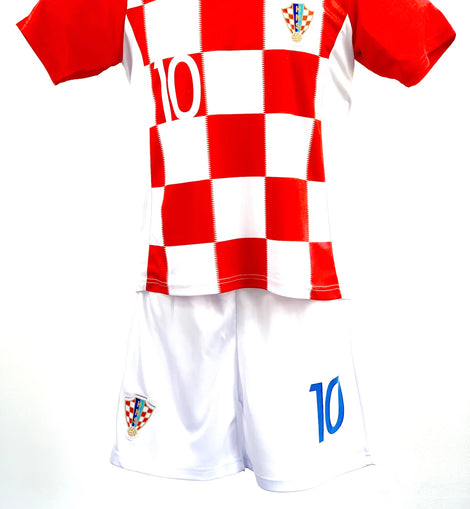 Football Jersey Croatia home Modric #number10 (soccer shirt / Harmony day / football shirt / Modric shirt / Croatian shirt / strip)