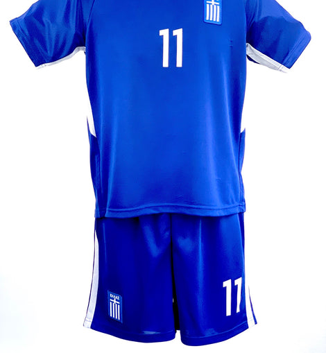 Football Jersey Greece Mitoglou number#11 (Hellas shirt / Greece shirt / soccer shirt / Harmony day / country shirt / greek jersey / Greek shirt)