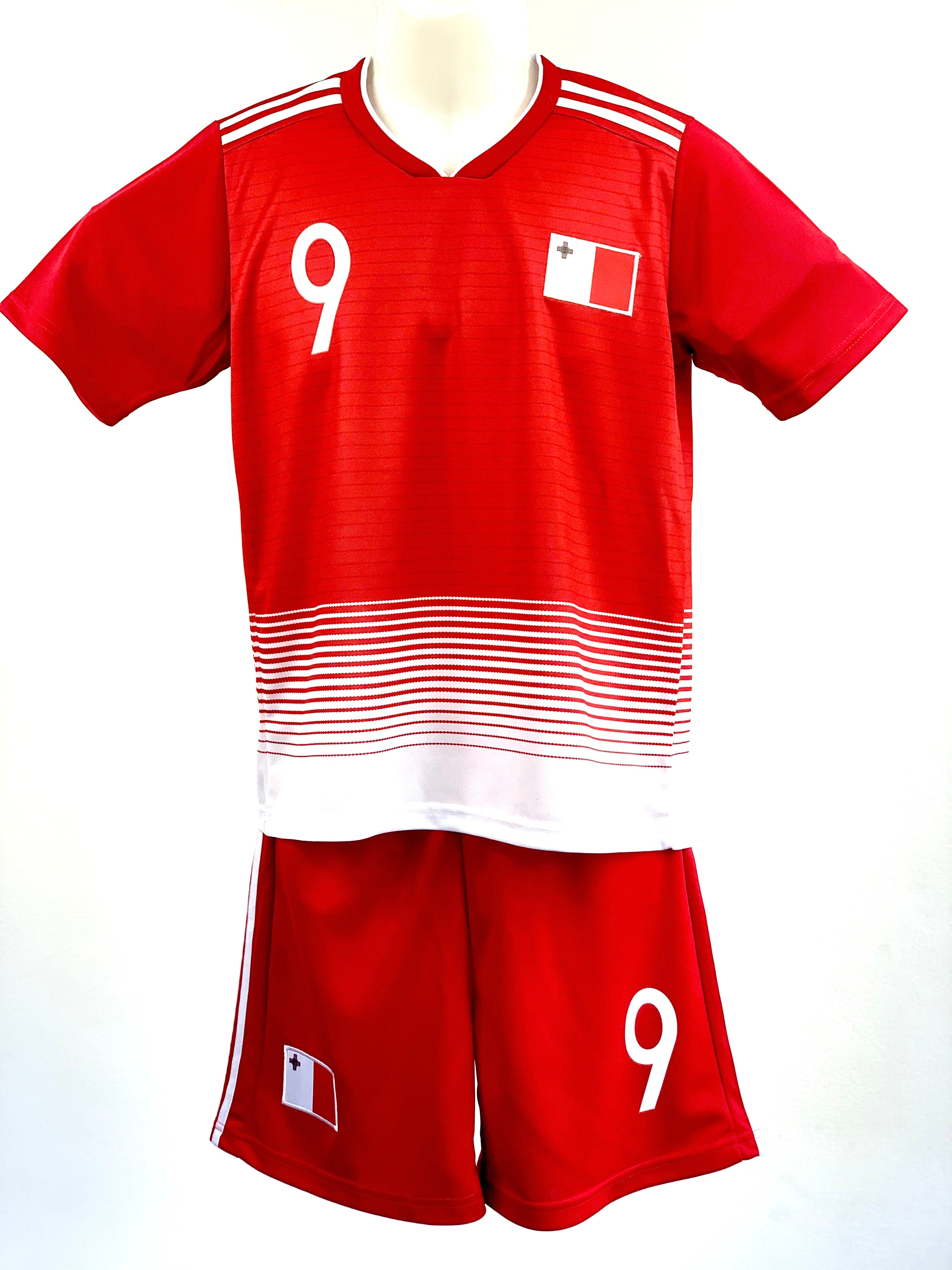 Football Jersey Malta Mifsud number#9 ( Malta shirt / soccer shirt / country shirt / football shirt / country jersey / Maltese jersey / soccer jersey)