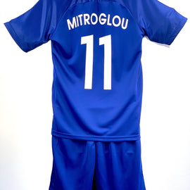 Football Jersey Greece Mitoglou number#11 (Hellas shirt / Greece shirt / soccer shirt / Harmony day / country shirt / greek jersey / Greek shirt)