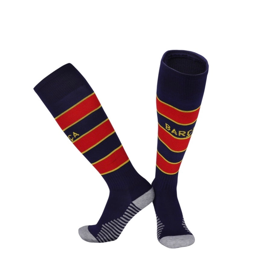 socks Barcelona home 2020-2021 ( football socks / kids socks / adult socks /soccer socks)