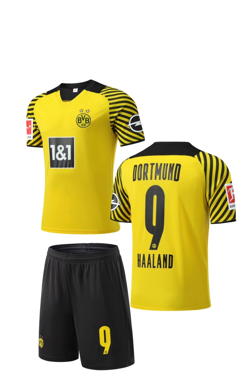 Football jersey Borussia Dortmund home 21/22 Haaland number #9 ( dortmund shirt / specials / BVB / dortmund kit )