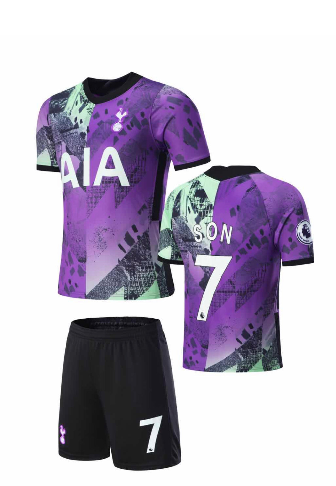 Football jersey Tottenham Son Away 21/ 22 ( jersey and shorts / specials / spurs )