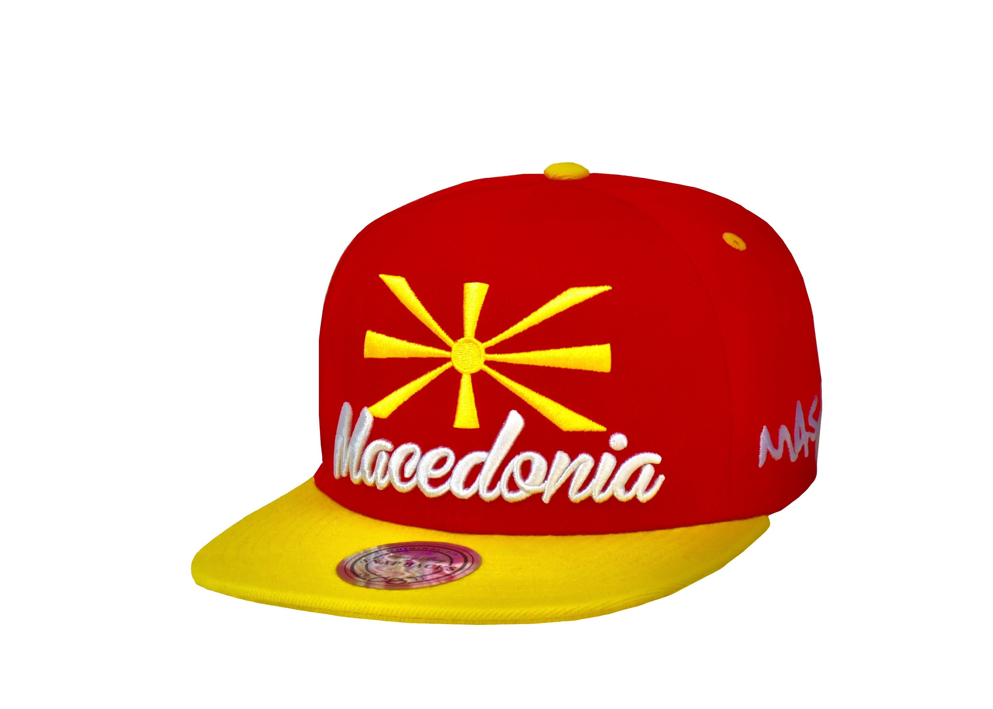 snapback Macedonia cap ( maso hat / Macedonia cap / Macedonian hat / Macedonian cap / harmony day / country hat )