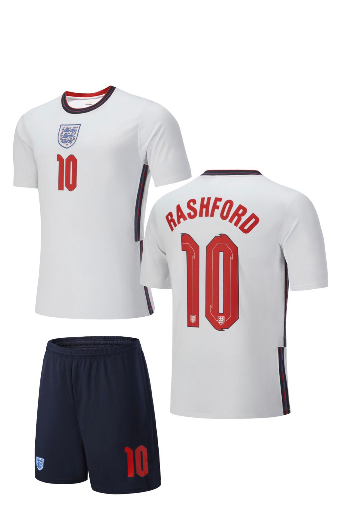 Football Jersey England home Marcus Rashford 2021 number#10 ( Harmony