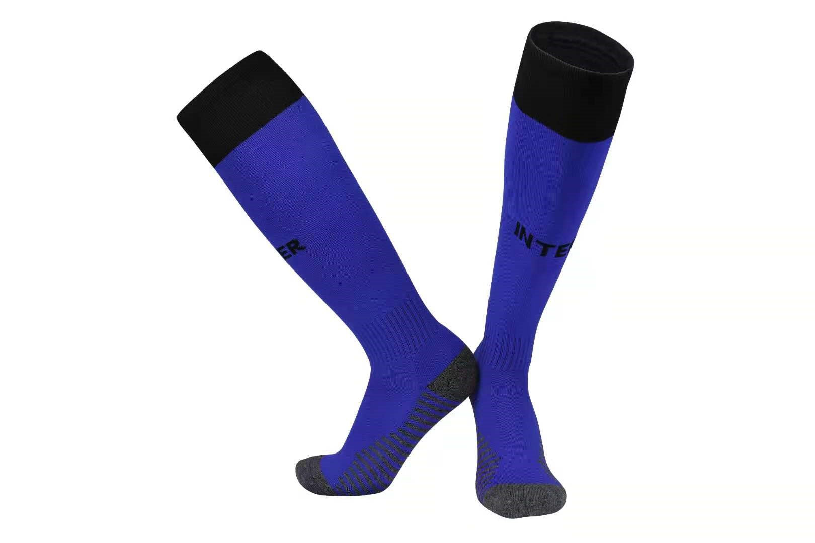socks inter Milan home 2020-2021 ( football socks / kids socks / adult socks / soccer socks)