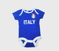 Baby football jumpsuit Italy (soccer / newborn baby / Italia clothing / baby set / clothing / baby boy clothing / baby girl clothing)