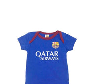 Baby football jumpsuit Barcelona (soccer / newborn baby / baby clothing / baby set / newborn clothing / baby boy clothing / baby girl clothing)