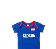 Baby football jumpsuit Croatia (soccer / newborn baby / baby clothing / baby set / newborn clothing / baby boy clothing / baby girl clothing)