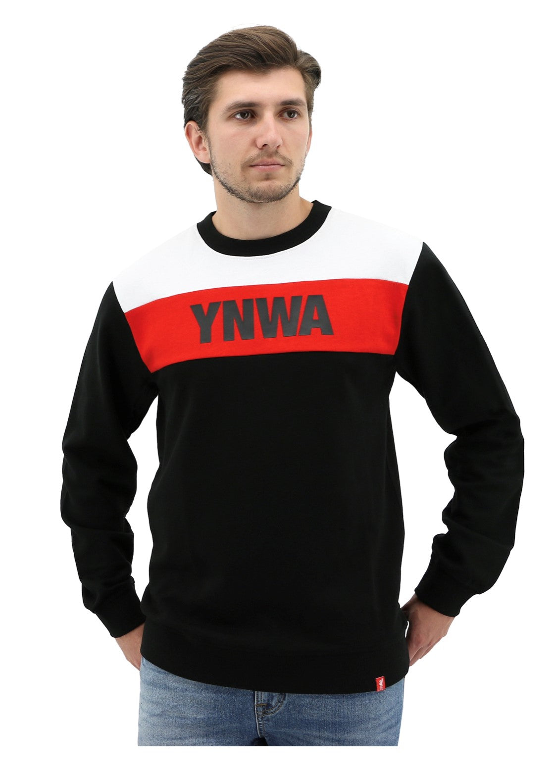 Fleece jumper Liverpool FC YNWA Authentic ( LFC / YNWA / BLACK / Jumper / you never walk alone)