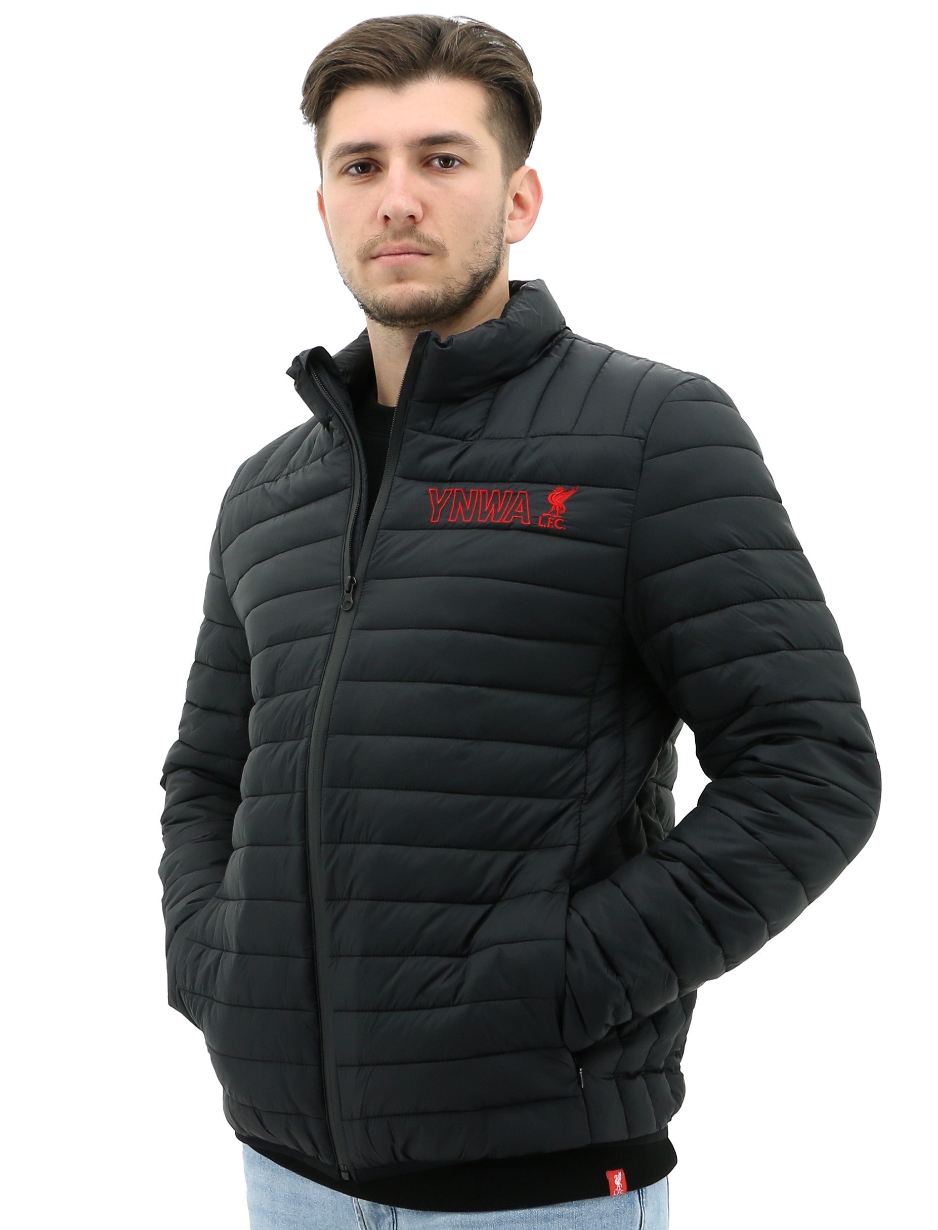 Puffer Jacket Liverpool FC Authentic ( LFC / YNWA / Zipper Jumper )