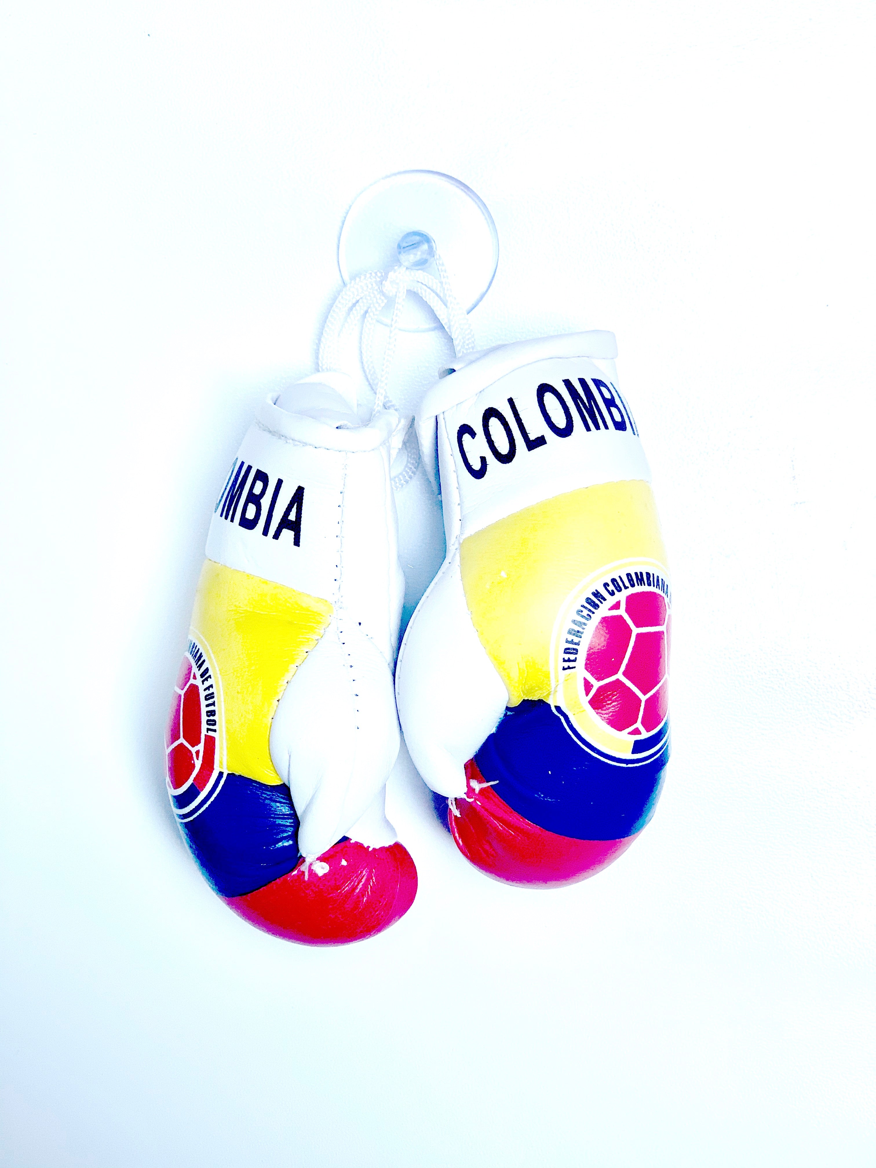 mini boxing gloves Colombia ( Colombian / country gloves / boxing gloves / gifts / hanging gloves / car gloves )