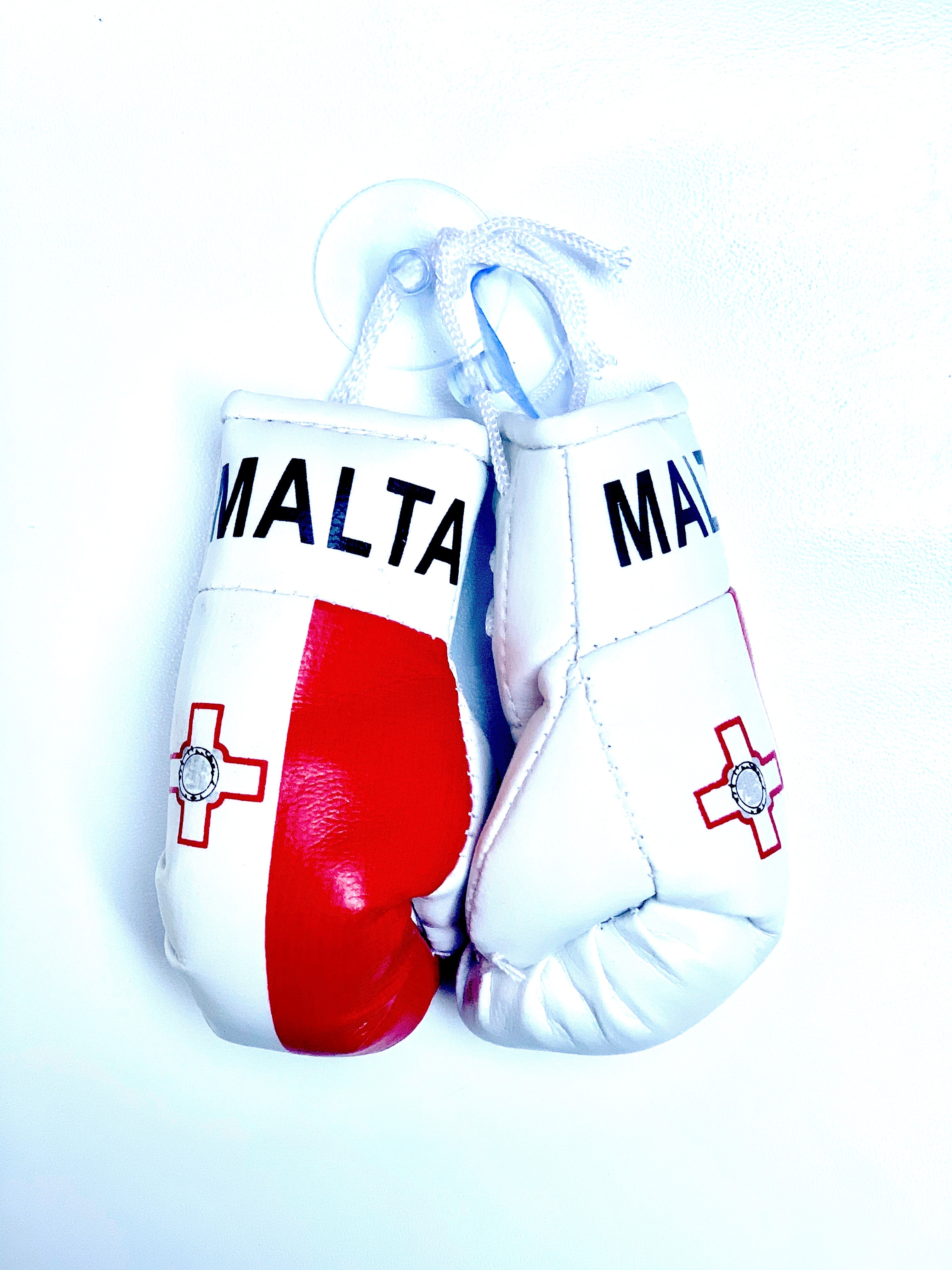 mini boxing gloves Malta ( Maltese / country gloves / boxing gloves / gifts / hanging gloves / car gloves)