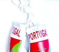 mini boxing gloves Portugal ( portuguese  / country gloves / boxing gloves / gifts / hanging gloves / car gloves )