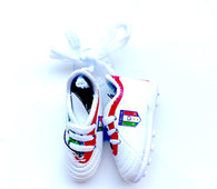 mini shoes Italy ( Italia shoes / mini boots / hanging car shoes / car shoes / hanging car boots / gift /country shoes / little shoes / little boots )