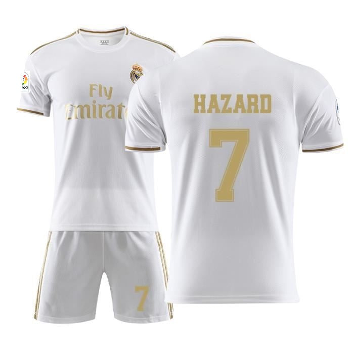 Football Jersey Real Madrid fc home Hazard #number7 (soccer shirt / club jersey / Real Madrid shirt / soccer jersey / gift / Hazard shirt)