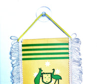small car flag Australia ( small banner / car banner / Socceroos / car accessory / small hanging flag / small pendant / country banner)