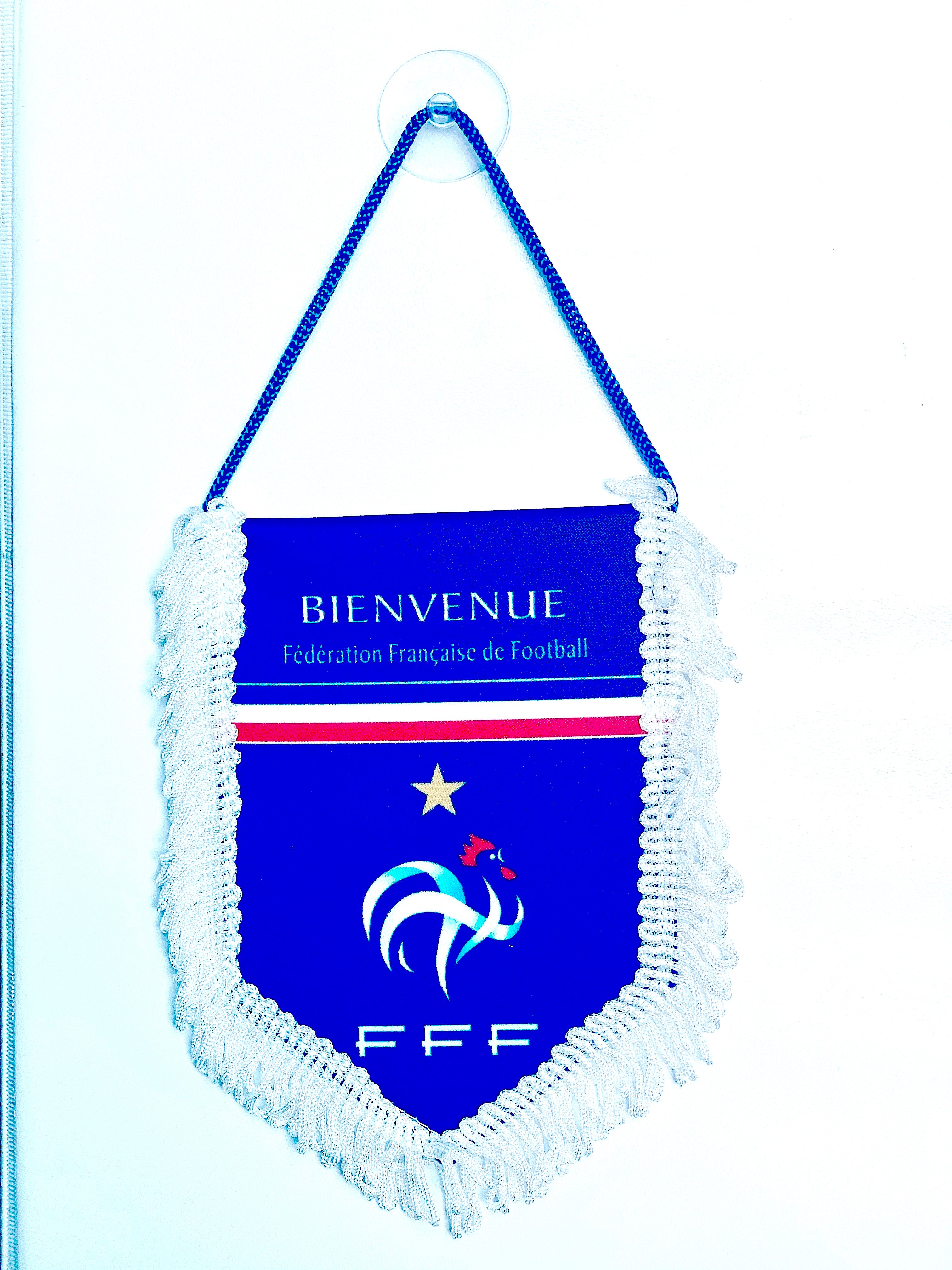 small car flag France ( French banner / small banner / car banner / car accessory / small hanging flag / small pendant / country banner)