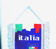 small car flag Italy (Italia banner / Italian banner / car banner / car pendant / accessory / small hanging flag / small pendant / country banner)