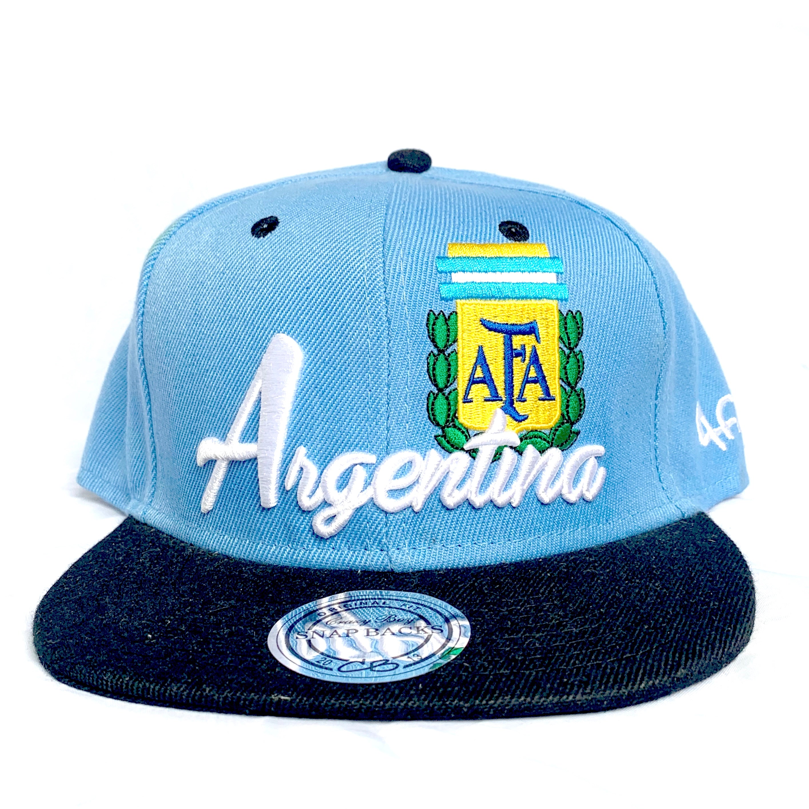 snapback Argentina ( Argentina cap / Argentinian cap / Argentina hat / Argentinian cap / country cap / country hat / harmony day)